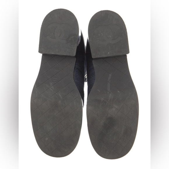 Chanel Denim Combat Boots - Picture 5 of 5